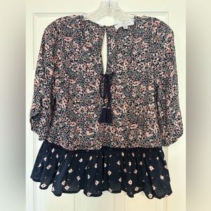Abercrombie Patterned Top - Medium